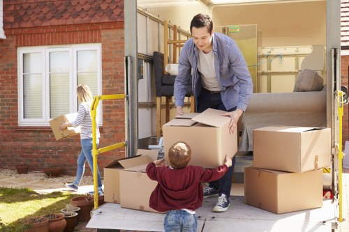 Man and van removals service in Epsom for local home moves