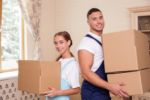 A local removal van serving homes and businesses around Epsom