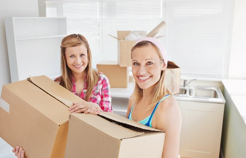 Removal team planning a residential move in Epsom