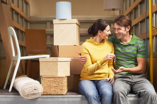 House move support with a truck for Epsom properties